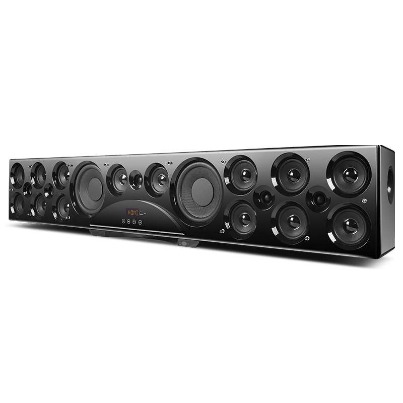 Surround Sound Decoder - 7.2채널 목재 무선 홈시어터 서라운드 사운드