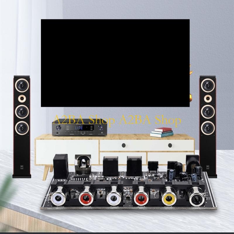 Surround Sound Decoder - 5.1 출력을 위한 시각적 동축 및
