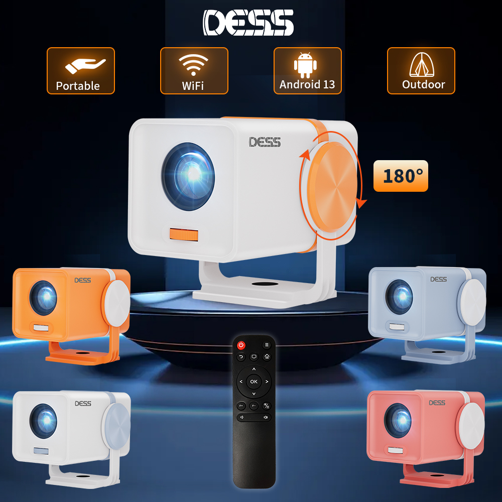 Home Cinema Entertainment - DESS 프로젝터 안드로이드 13 듀얼 밴드