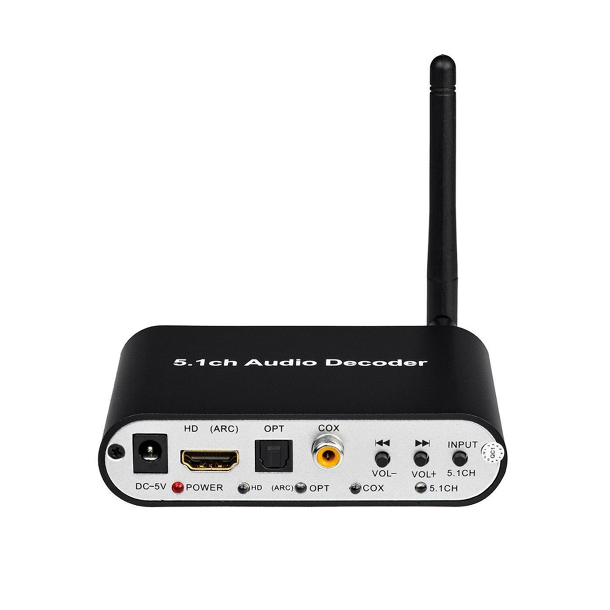 Surround Sound Decoder - AU47-DAC651C 5.1 오디오 디코더 Bluetooth 5.0