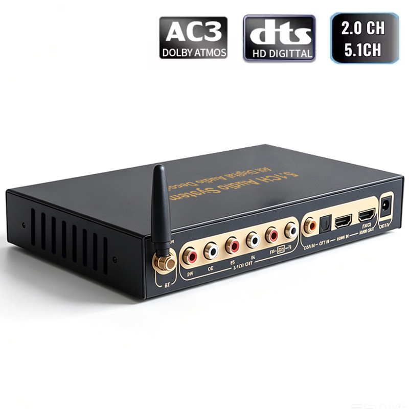 Surround Sound Decoder - DTS AC3 디지털 오디오 5.1 디코더