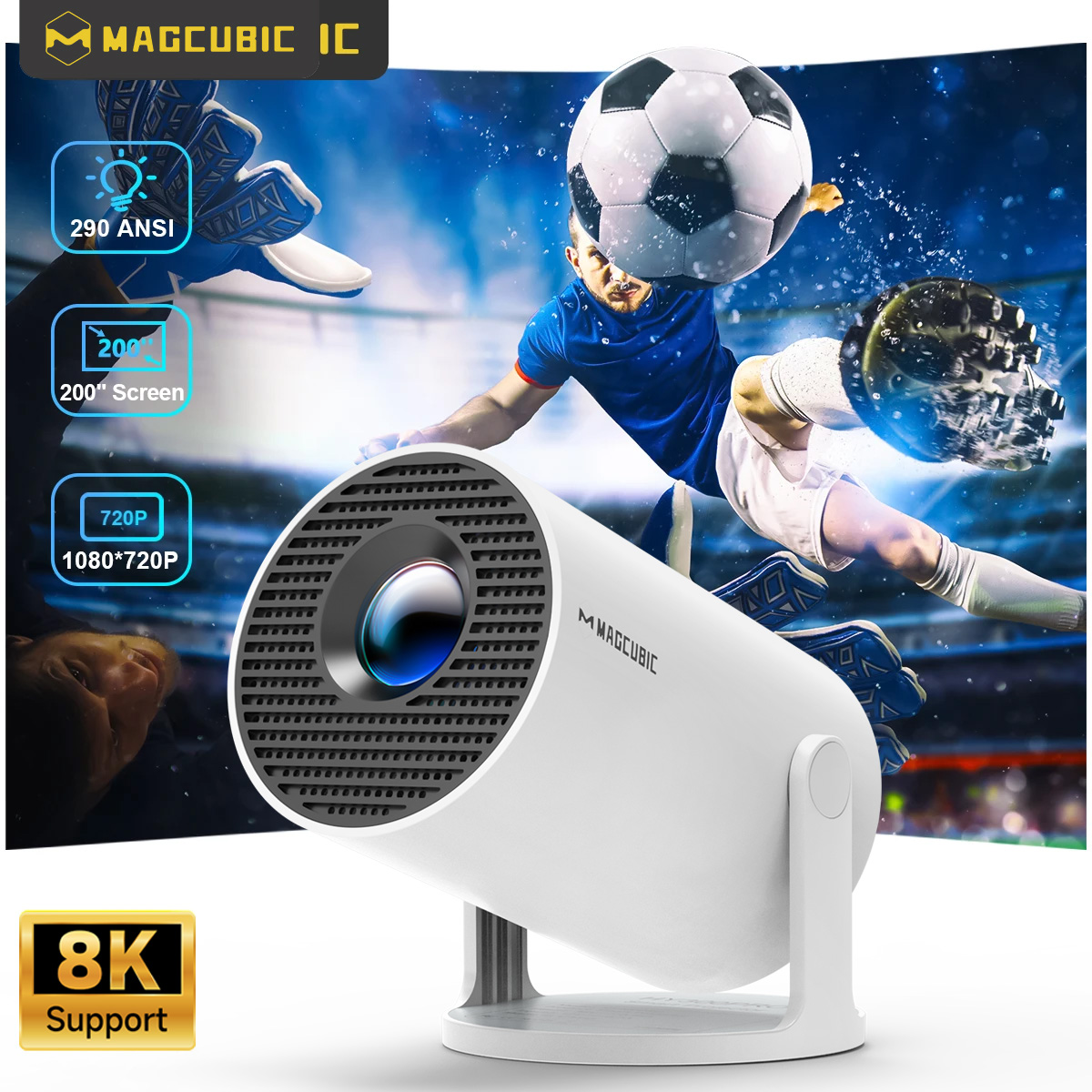 Home Cinema Entertainment - 맥큐빅 8K 안드로이드 14 HY300 PRO