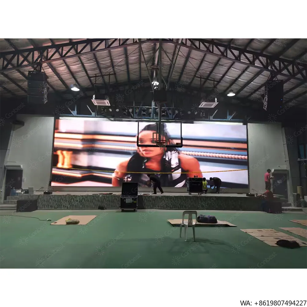 Home Cinema Experience - 8x20피트 P2.5 벽걸이형 실내 LED 비디오