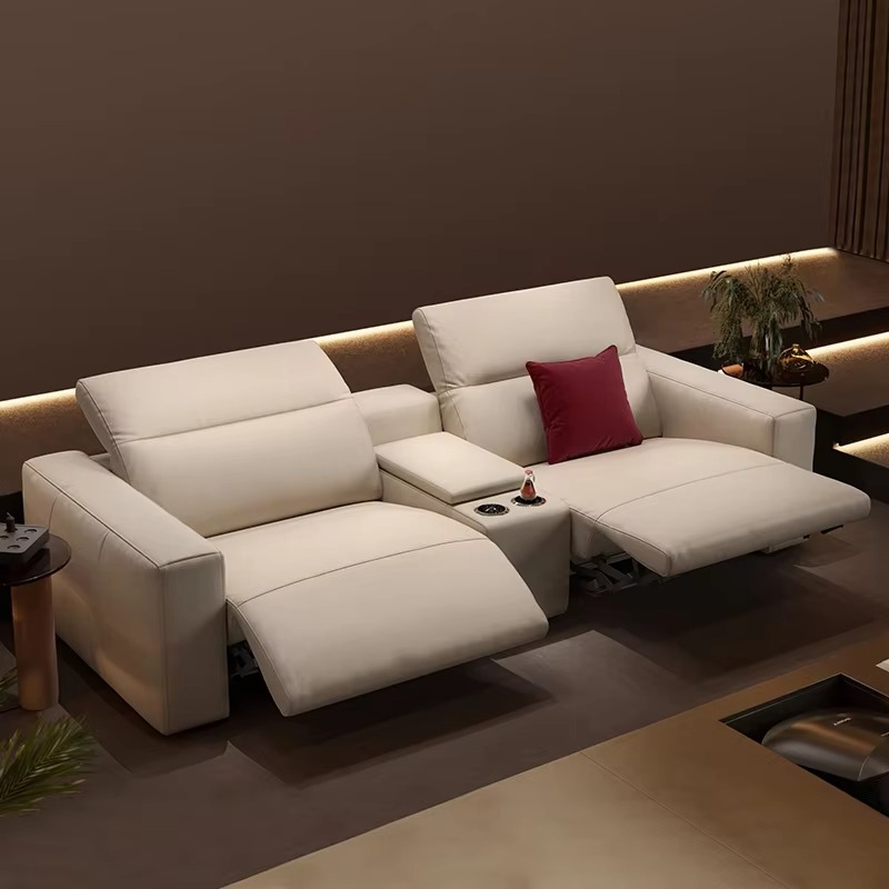 Home Cinema High End - 빌라 고급 홈시어터 섹셔널 소파 개인