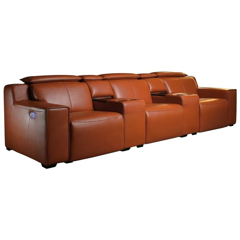 현대식 고급 시네마 소파 파워 리클라이너 카우치 스마트 - Home Cinema High End 리뷰 및 가격