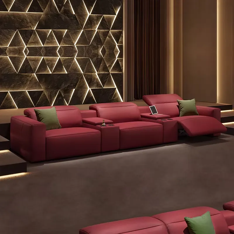 빌라 고급 홈시어터 섹셔널 소파 개인 오디오-비주얼룸  - Home Cinema High End 리뷰 및 가격
