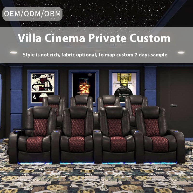 고급 스마트 VIP 홈시어터 리클라이너 천연 가죽 전동 - Home Cinema High End 리뷰 및 가격