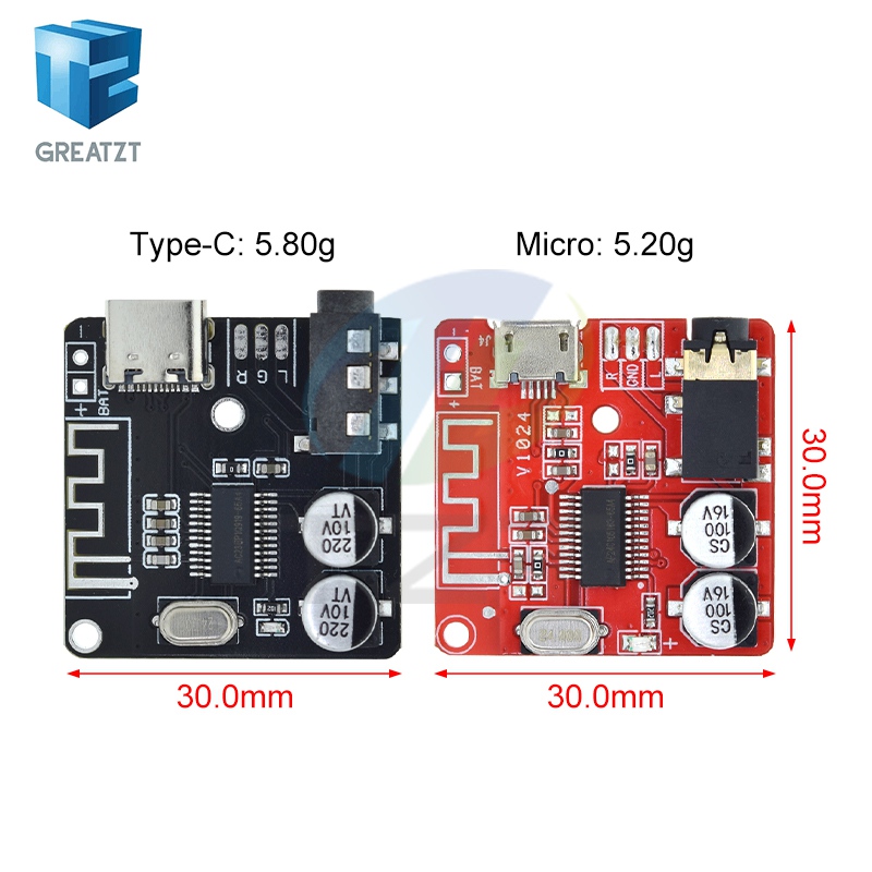 1/5PCS GREATZT DIY 블루투스 오디오 수신 - Surround Sound Decoder 리뷰 및 가격