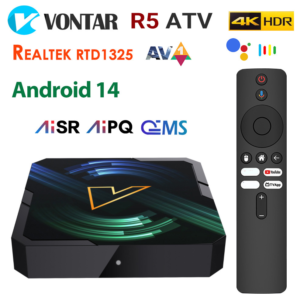 VONTAR R5 ATV TV 박스 안드로이드14 Re - Home Cinema Youtube 리뷰 및 가격
