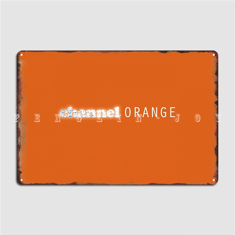 채널 오렌지 금속 사인 클럽, 집, 재미있는 플라크,  - Home.Cinema Orange 리뷰 및 가격