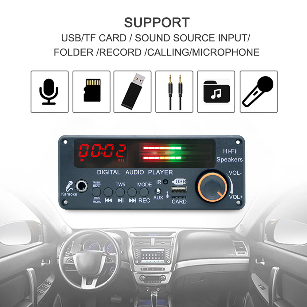DC12V MP3 WMA WAV 디코더 보드 블루투스  - Surround Sound Decoder 리뷰 및 가격