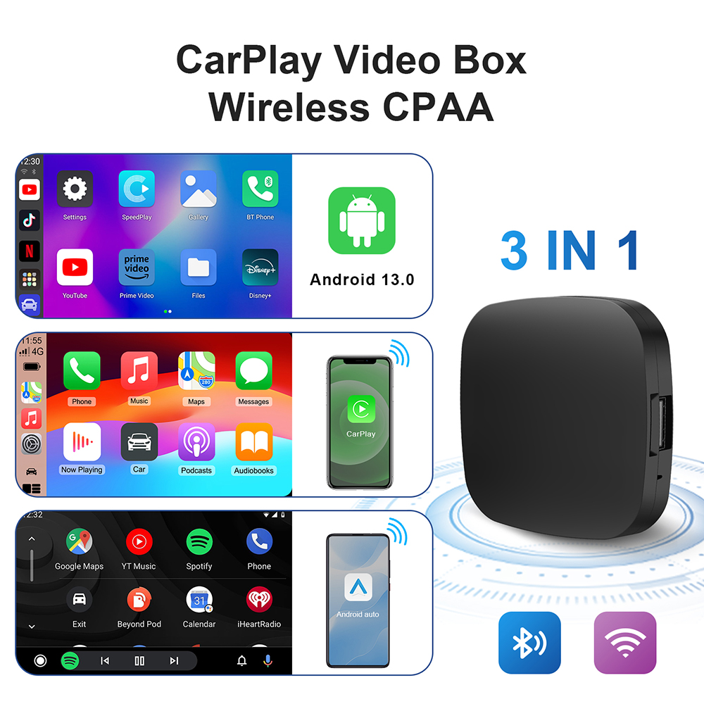 안드로이드 13 CarPlay TV 박스 무선 CarP - Home Cinema Youtube 리뷰 및 가격